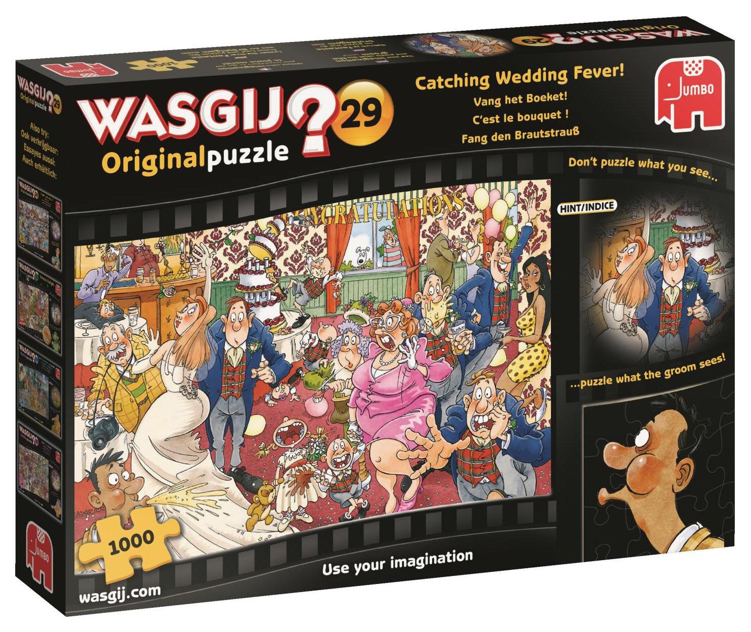 Wasgij Original 29 Throw the Bouquet Puzzle - 1000 piece