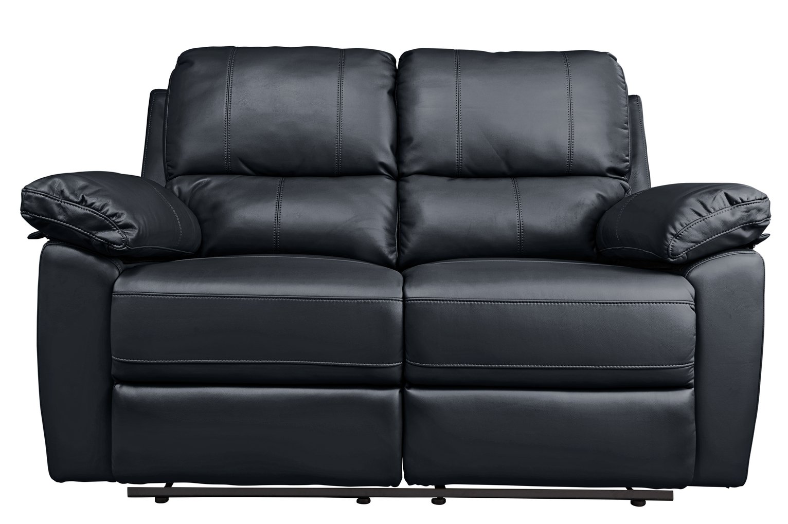 argos leather recliner sofa