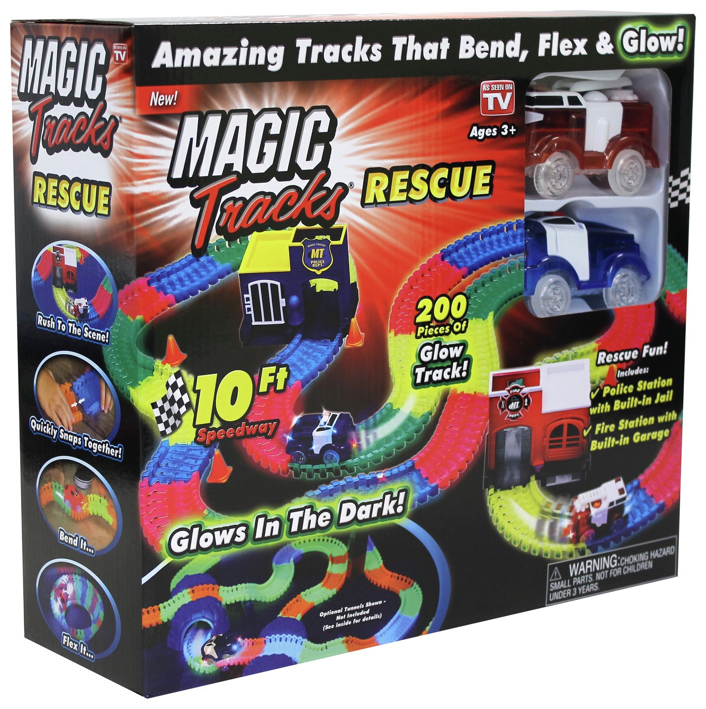 rechargeable magic tracks cars