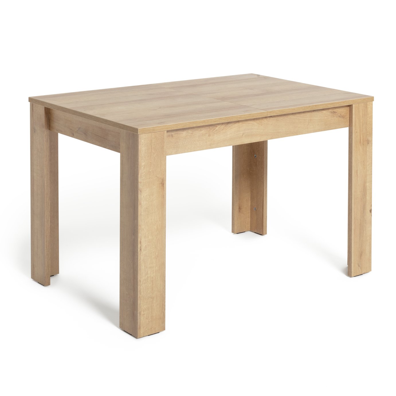 Argos Home Miami Oak Effect Extending Table & 4 Cream Chairs Review