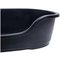 Petface Black Plastic Dog Bed - Small