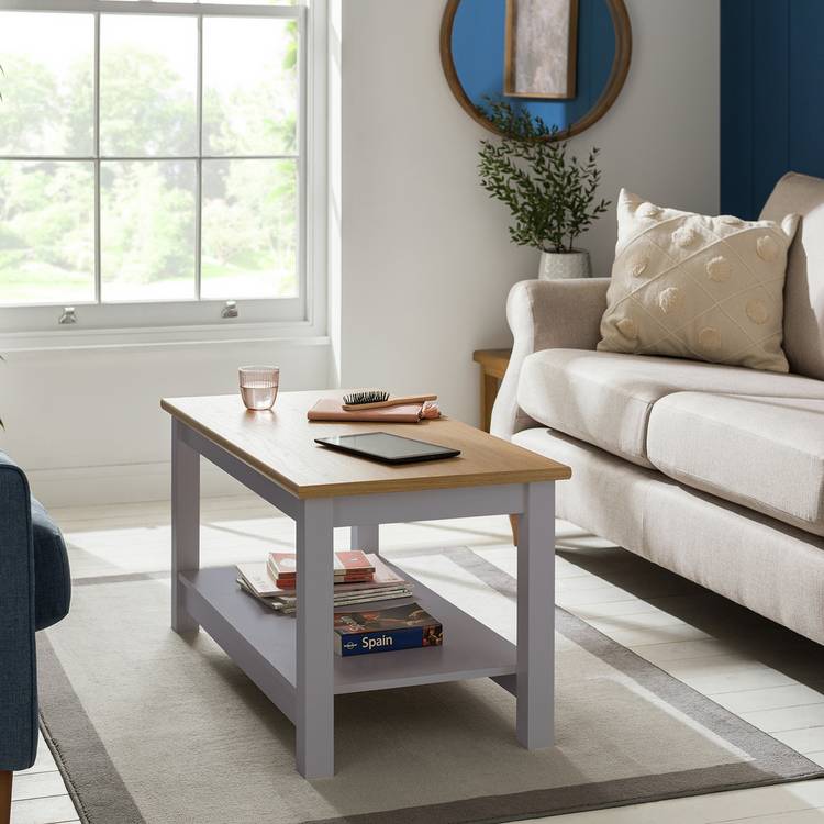 Argos Home Winchester Coffee Table - Grey 0