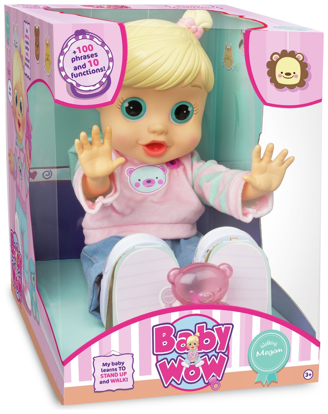 baby wow walking megan doll