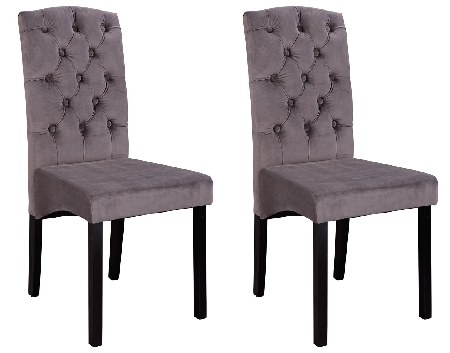 Argos Home Aurelia Pair of Velvet Dining Chairs Reviews