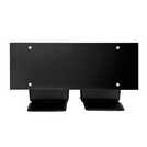 Buy Argos Home Lido Glass Bar Table & 2 Black Chairs | Space saving ...