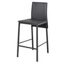 Buy Argos Home Lido Glass Bar Table & 2 Black Chairs | Space saving ...