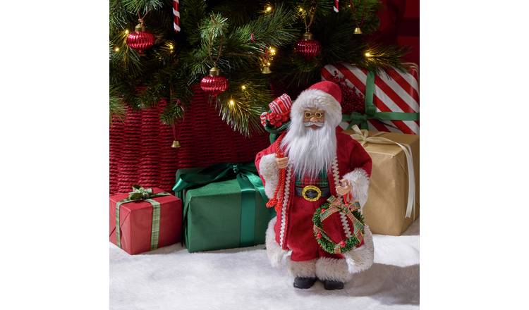 Argos Home Classic Santa Christmas Standing Decoration