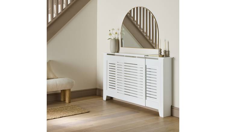 Argos Home Austin Extendable Radiator Cover -  White