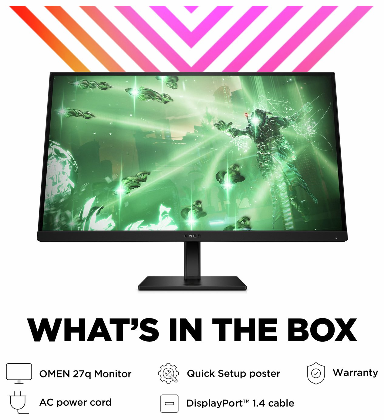 Buy HP Omen 27Q 27 Inch 165Hz IPS QHD Gaming Monitor | PC monitors