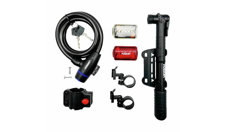 Rolson 4-In-1 Bike Accessory Kit