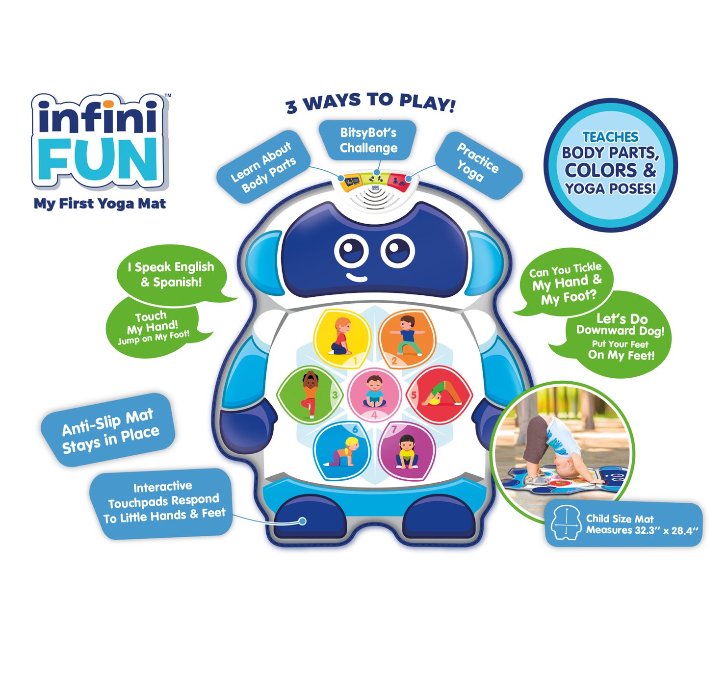 Infini Fun Children's Yoga Mat Review