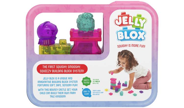 Jelly Blox Bouncy Castle Sensory Building Set