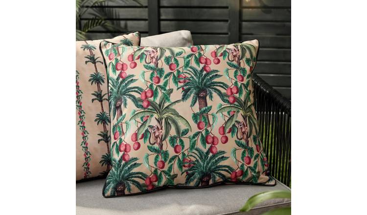 Wylder Monkey Palm Green Outdoor Cushion