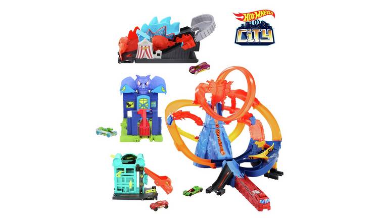 Buy Hot Wheels Ultimate City Track Set Toy cars and trucks Argos