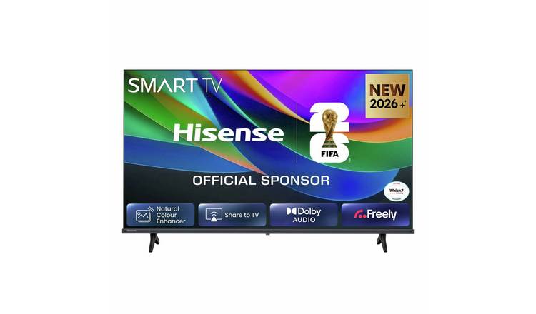 Hisense 40 Inch 40E4STUK Smart Full HD LED Freely TV