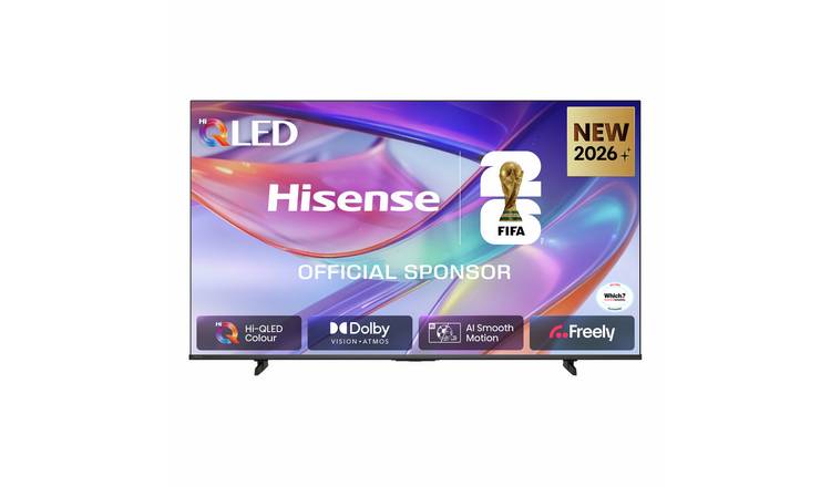 Hisense 55 Inch 55E7STUK Smart 4K UHD HDR QLED Freely TV