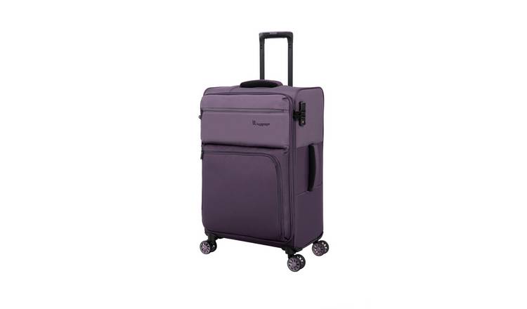 IT Luggage Duo-Tone 8 Wheel Soft Medium Suitcase - Purple
