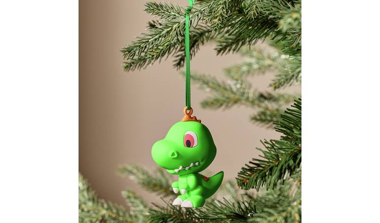 Trevor Dinosaurs Hanging Christmas Ornament