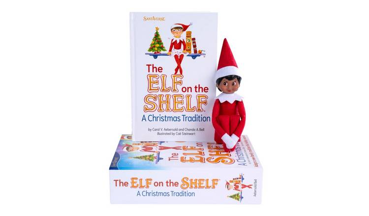 The Elf on the Shelf Brown Eyes Girl Gift Set