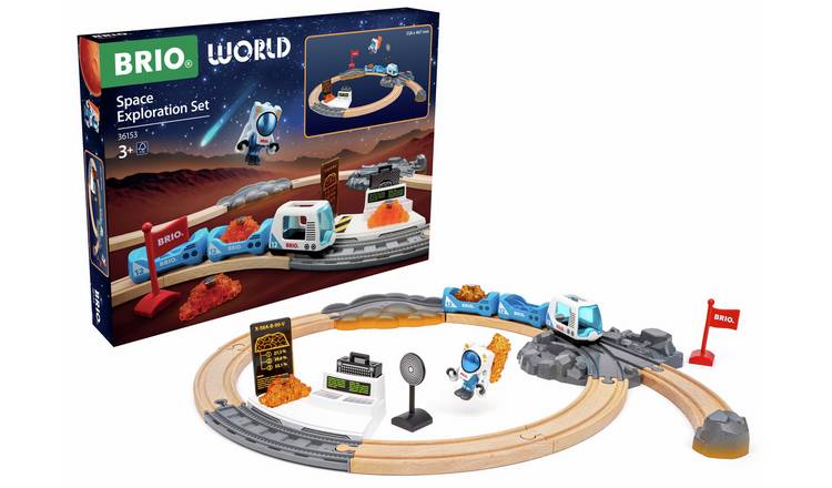 Brio World Space Exploration Kids Vehicle Playset