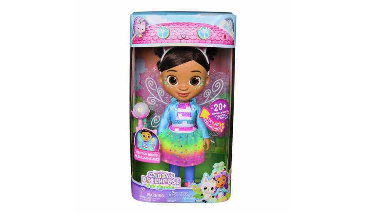 Gabby's Dollhouse Dandelion Magic Light-Up Gabby Doll