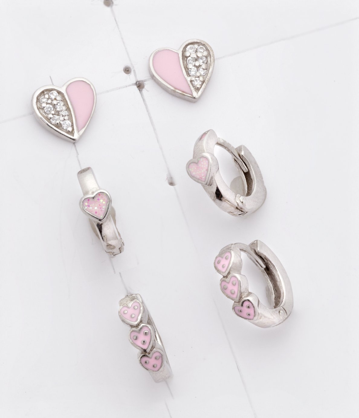 Revere Sterling Silver Kids Hoop & Stud Earrings Set of 3 Review