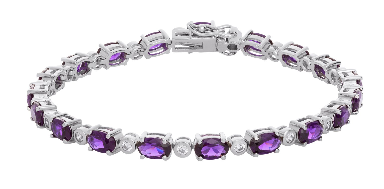 Revere Sterling Silver Cubic Zirconia Line Bracelet Review