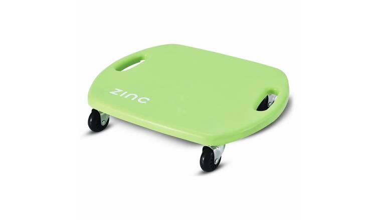 Zinc Scooterboard & Sticker Pack