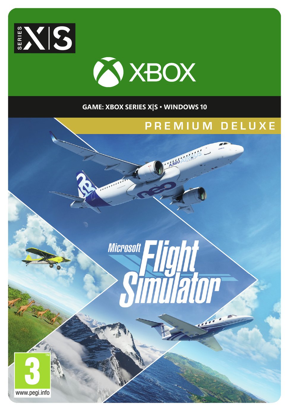 Microsoft Flight Simulator Premium Edition Xbox & PC Game