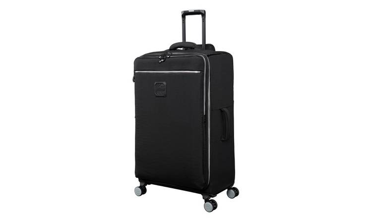 IT Luggage Ashdon 8 Wheel Soft Large Suitcase - Black