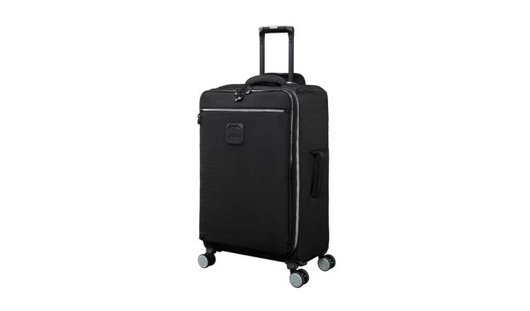 IT Luggage Ashdon 8 Wheel Soft Medium Suitcase - Black