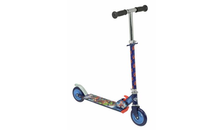 Avengers Kids Folding Inline 2 Wheel Scooter