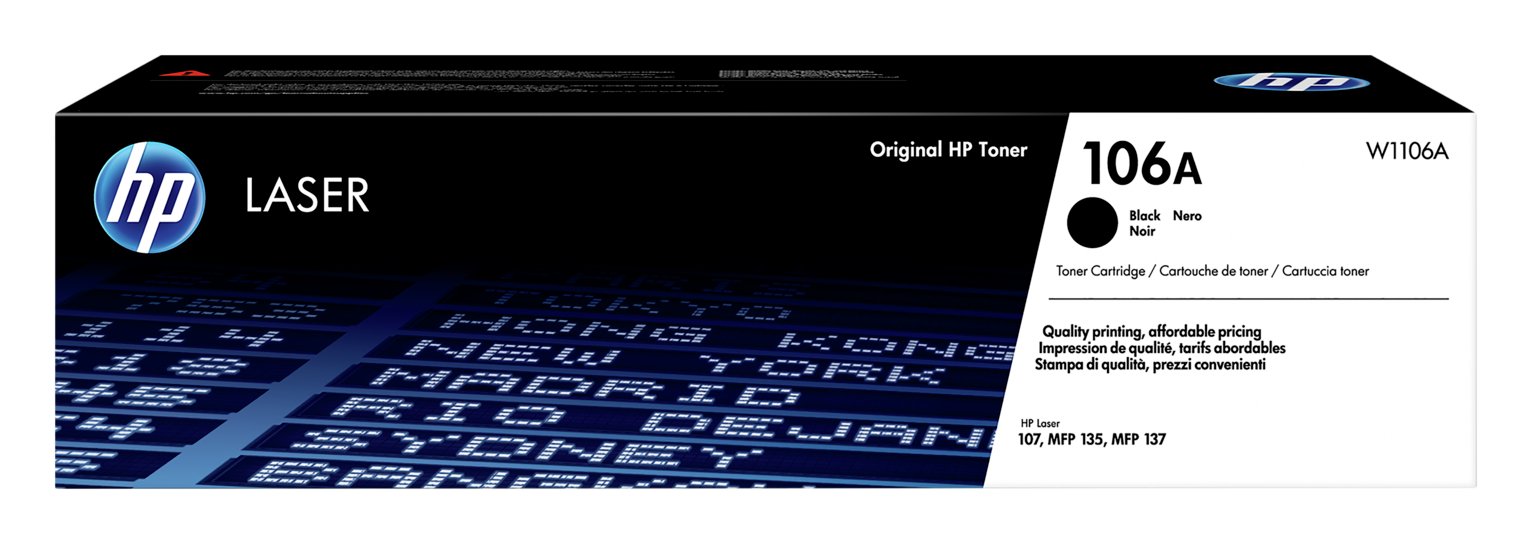 HP 106A Original Toner Cartridge - Black