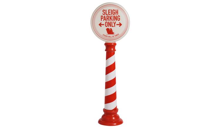 Argos Home Giant Sleigh Parking Only Christmas Decoration