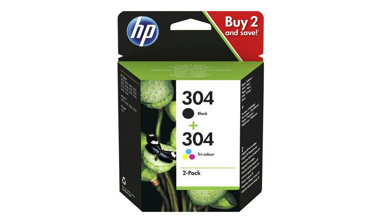 HP 302XL Black & Colour Ink Cartridge Bundle Pack