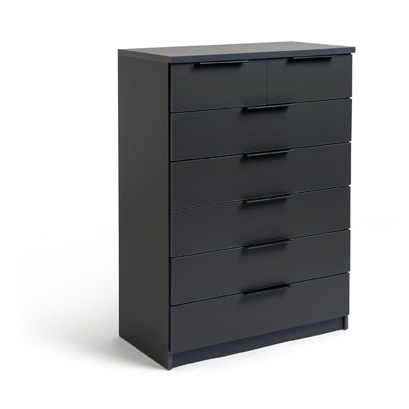 Argos Home Hallingford 5 2 Drawer Chest - Anthracite