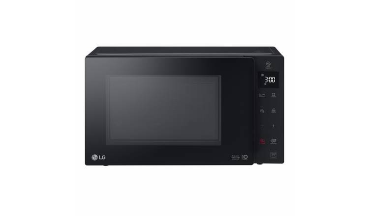 LG Neochef 1000W Microwave Oven with Grill MH6336GIB - Black