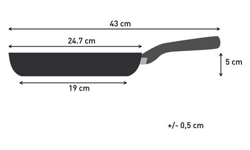 Tefal Titanium Excellence 24cm Non stick Frying Pan