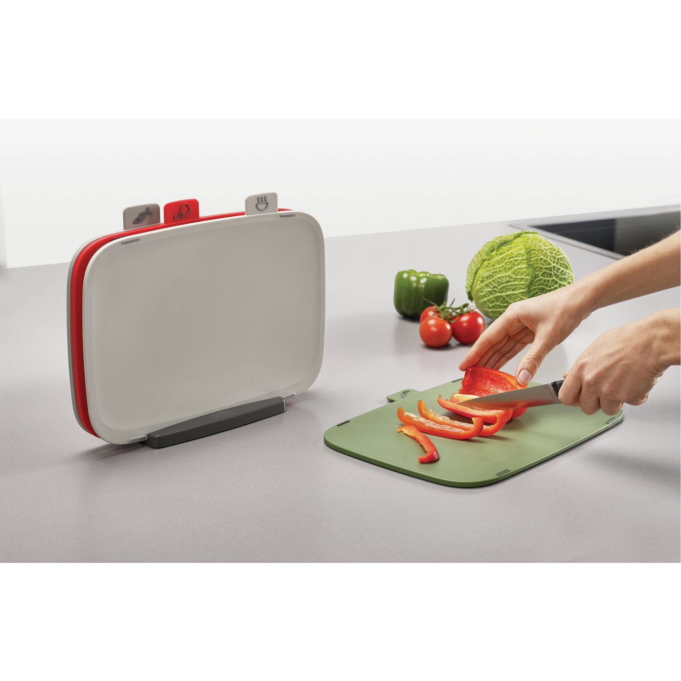 Joseph Joseph Set of 4 chopping boards Review