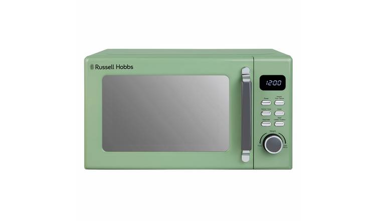 Russell Hobbs 800W Standard Microwave RHM2026SG - Sage Green