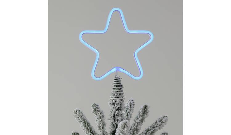 christmas tree star topper that lights up