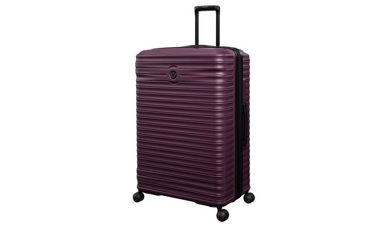 IT Luggage Configuration Expandable 8 Wheel Hard Large Suitcase - Wine