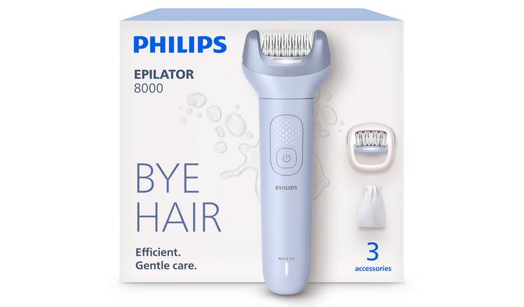 Philips BRE708 Epilator - Series 7000 / White