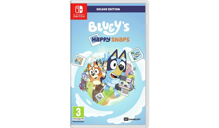 Bluey's Happy Snaps Deluxe Edition Nintendo Switch Game Pre-Order