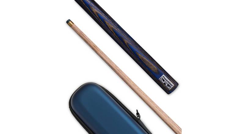 PowerGlide Exios Matched Grain Ash Snooker Cue with Moulded Case