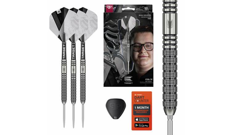 Target Darts Beau Greaves Generation 1 25g 90% Tungsten Darts