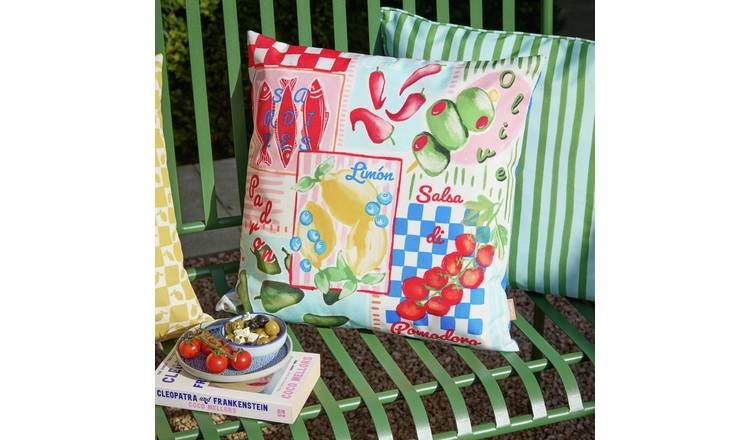 Furn Mediterranean Picnic Multicolour Outdoor Cushion