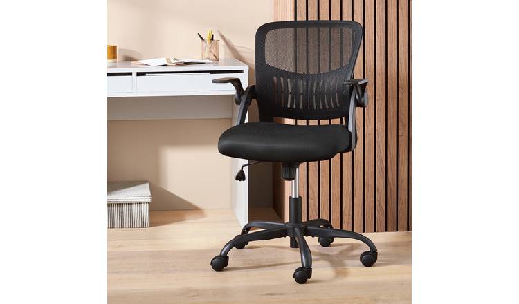 Argos Home Branwell Mesh Office Chair - Black