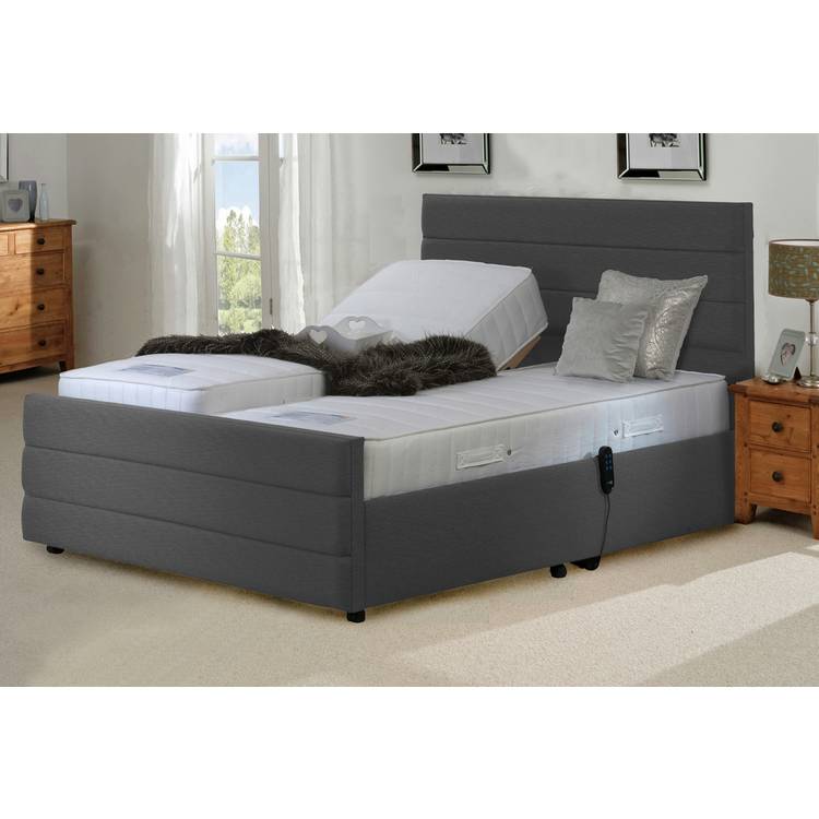 MiBed Orpington Adjustable Superking Bed with Mattress 0
