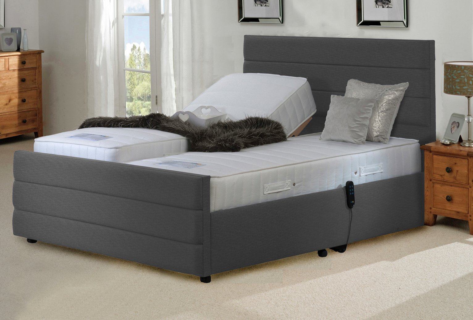 MiBed Orpington Adjustable Kingsize Bed with Memory Mattess Reviews